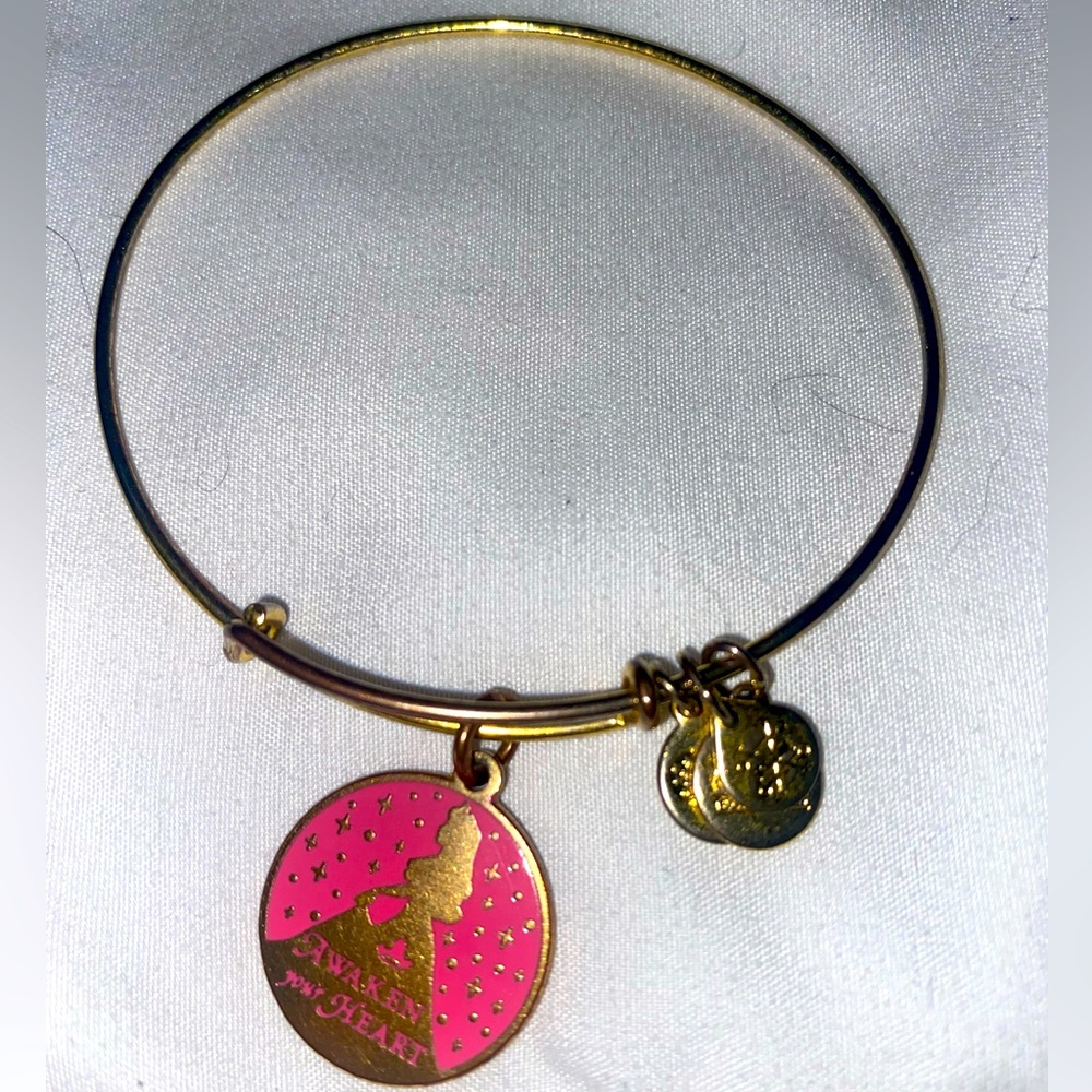 Retired 2016 Disney Sleeping Beauty Alex and Ani Bracelet.